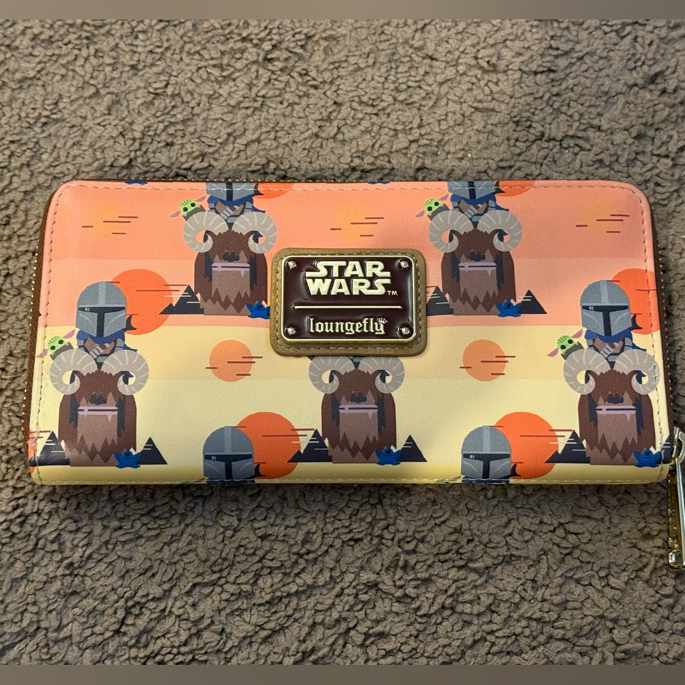 Loungefly Star Wars Mandalorian Bantha Ride Wallet